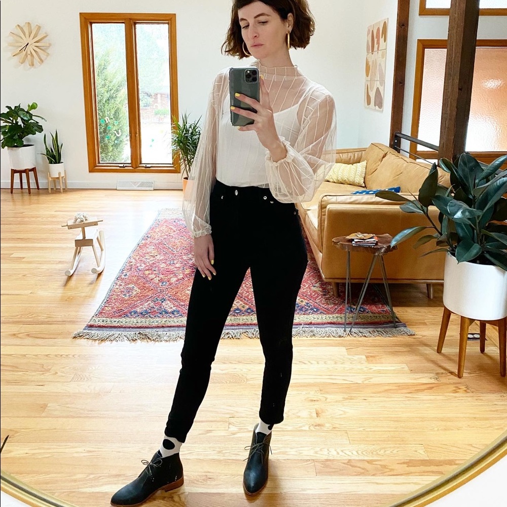 AGOLDE Roxanne Super High Rise Skinny